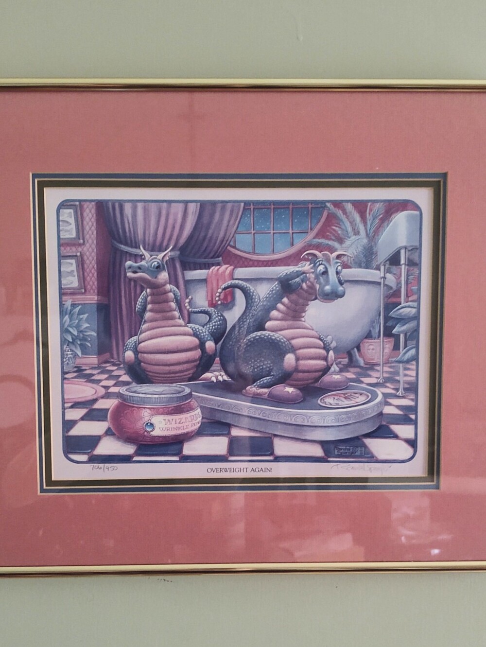 Randal Spangler Signed Numbered Framed Print